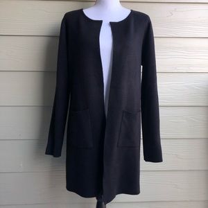 Elle Women’s Black Long Sleeve Cardigan Size M